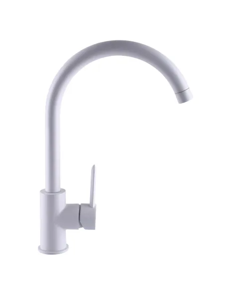 Смеситель для кухни Topaz Corsica TC 8809-H48-W-S белый - 3