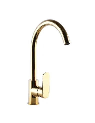 Смеситель для кухни Topaz Barts TB 07403-H36-AU золото - 2