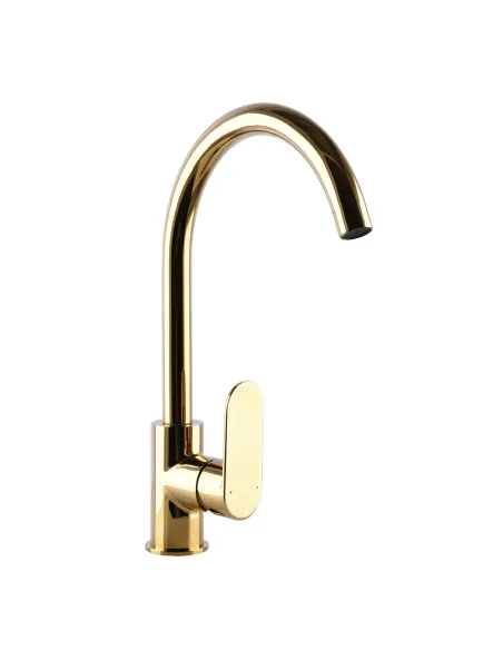 Смеситель для кухни Topaz Barts TB 07403-H36-AU золото - 2