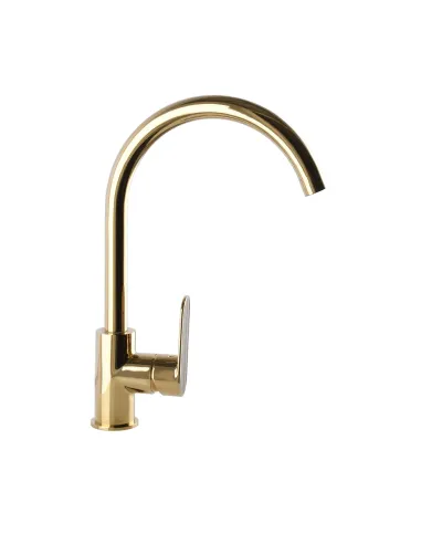 Смеситель для кухни Topaz Barts TB 07403-H36-AU золото - 4