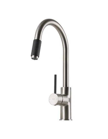 Змішувач для кухні Topaz Corsica TC-8801-H39-PVD, під осмос, латунь, нікель - 1