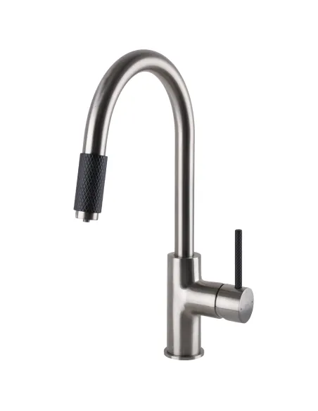 Змішувач для кухні Topaz Corsica TC-8801-H39-PVD, під осмос, латунь, нікель - 2