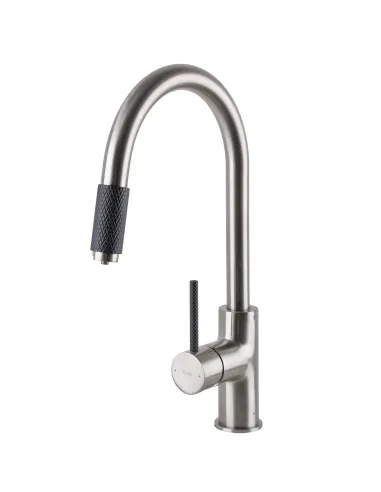 Змішувач для кухні Topaz Corsica TC-8801-H39-PVD, під осмос, латунь, нікель - 3