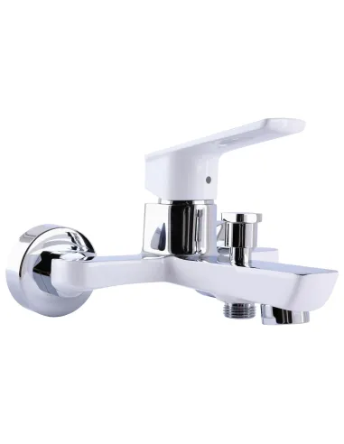 Змішувач для ванни Topaz Lexi TL 21101A-H57-CW, латунь, білий - 3