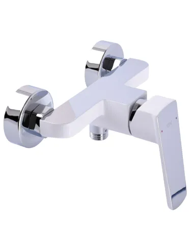 Смеситель для душа наружного монтажа Topaz Lexi TL 21701-H57-CW белый - 4