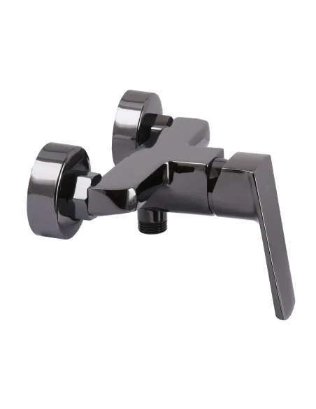 Змішувач для душу Topaz Lexi TL 21701-H57-GB, латунь, чорний хром - 1