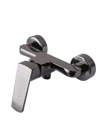 Змішувач для душу Topaz Lexi TL 21701-H57-GB, латунь, чорний хром - 4