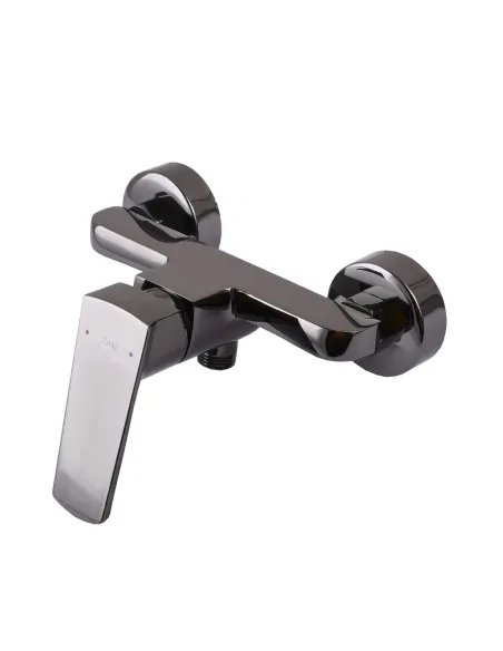 Змішувач для душу Topaz Lexi TL 21701-H57-GB, латунь, чорний хром - 4