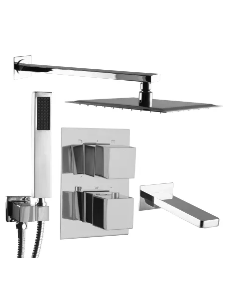 Змішувач для душу Topaz Odiss TO 08117-L03-TT, латунь, хром - 1