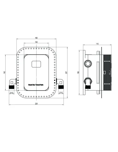 Змішувач для душу Topaz Odiss TO 08117-L03-TT, латунь, хром - 10