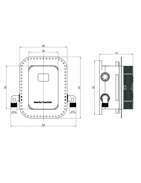 Змішувач для душу Topaz Odiss TO 08117-L03-TT, латунь, хром - 10