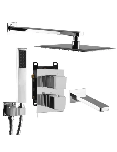 Змішувач для душу Topaz Odiss TO 08117-L03-TT, латунь, хром - 12