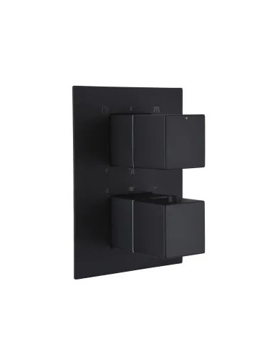 Змішувач для душу Topaz Odiss TO 08117-L03-BL-TT, латунь, чорний - 12