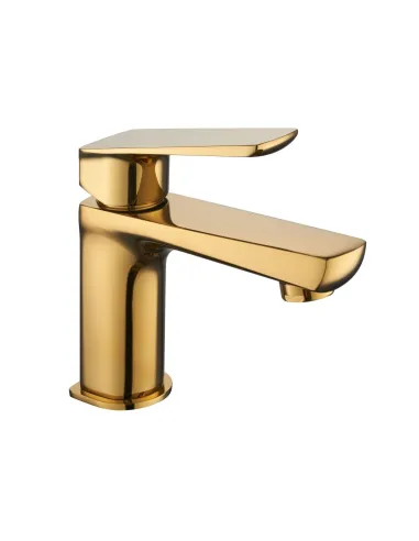 Смеситель для раковины в ванной Topaz Lexi TL- 21201-H57-AU золото - 2