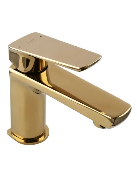 Смеситель для раковины в ванной Topaz Lexi TL- 21201-H57-AU золото - 3 Смеситель для раковины в ванной Topaz Lexi TL- 21201-H57-AU золото - 3