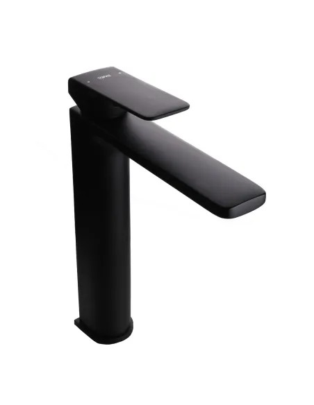 Змішувач для умивальника Topaz Odiss TO 18203-H52-BL, латунь, чорний - 1