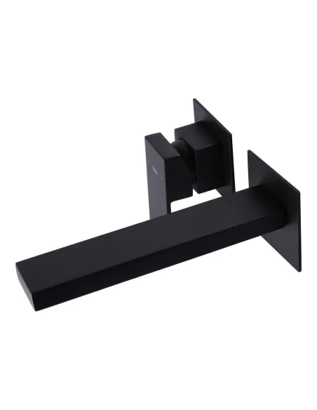 Смеситель для раковины настенный Topaz Odiss TO 18235-H66-BL черный - 4