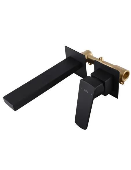 Смеситель для раковины настенный Topaz Lexi TL 21235-H57A-BL черный - 1
