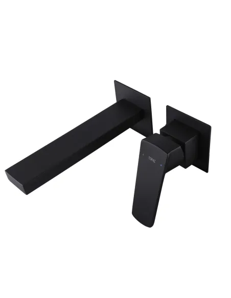 Смеситель для раковины настенный Topaz Lexi TL 21235-H57A-BL черный - 2
