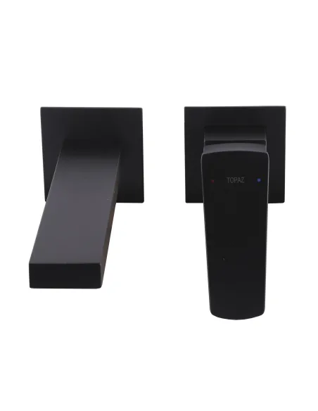 Смеситель для раковины настенный Topaz Lexi TL 21235-H57A-BL черный - 5