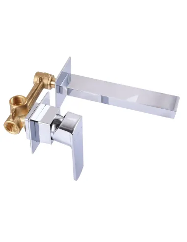 Змішувач для умивальника Topaz Lexi TL 21235-H57A, латунь, хром - 2