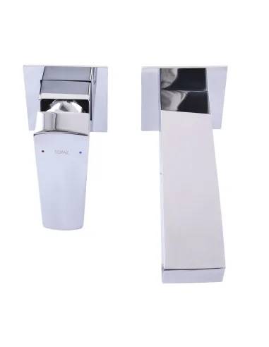 Змішувач для умивальника Topaz Lexi TL 21235-H57A, латунь, хром - 5