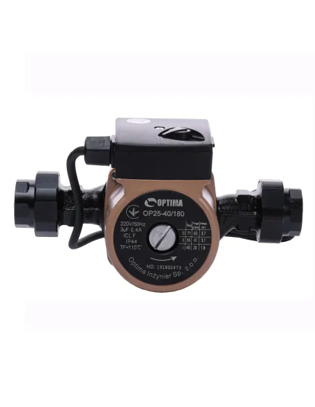 Циркуляционный насос Optima OP25-40 180 мм, с гайками - 1