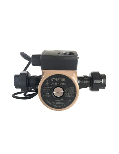 Циркуляционный насос Optima OP25-40 180 мм, с гайками - 4