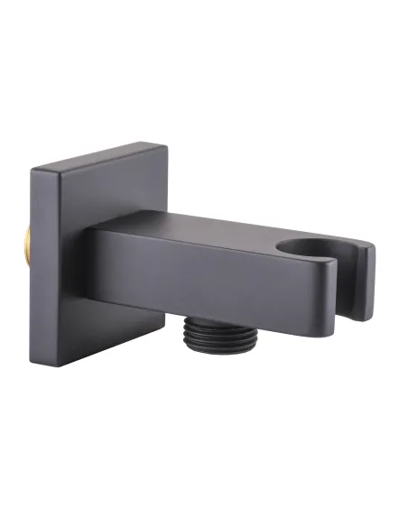 Тримач лійки для душу Topaz TP-1606-BL, латунь, чорний - 1