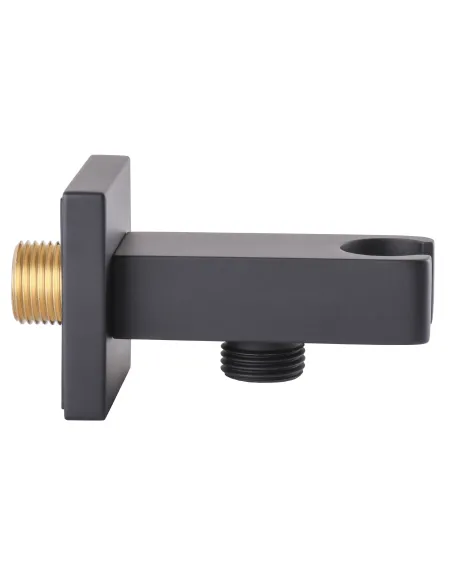 Тримач лійки для душу Topaz TP-1606-BL, латунь, чорний - 2