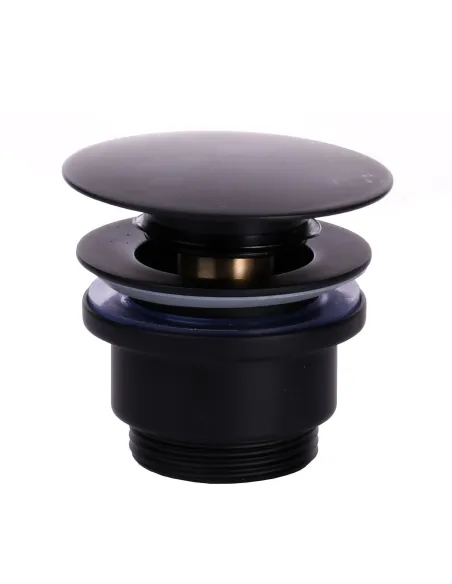 Донний клапан Topaz TK-15A-BL, латунь, чорний - 1 Донний клапан Topaz TK-15A-BL, латунь, чорний - 1