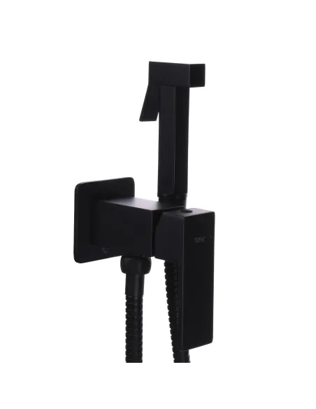 Змішувач для біде Topaz Odiss TO 18604-H62-BB, латунь, чорний - 1