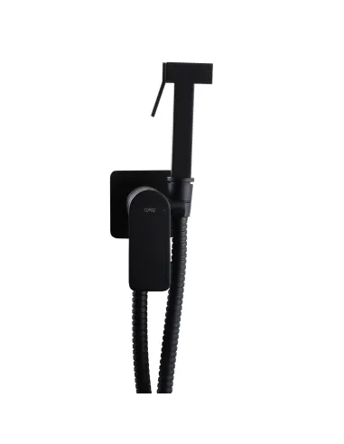 Смеситель для биде скрытого монтажа Topaz Sardinia TS 087106-H20-BL черный - 3