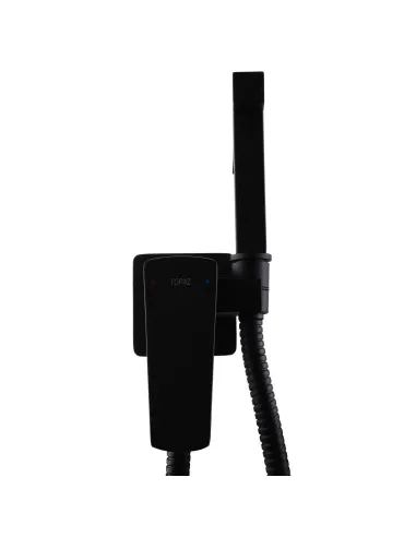 Змішувач для біде Topaz Lexi TL 21106-H57-BL, латунь, чорний - 2