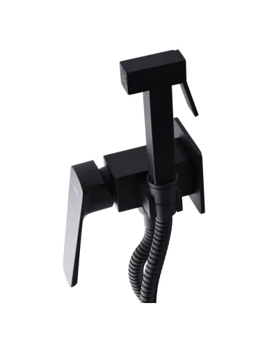 Змішувач для біде Topaz Lexi TL 21106-H57-BL, латунь, чорний - 4