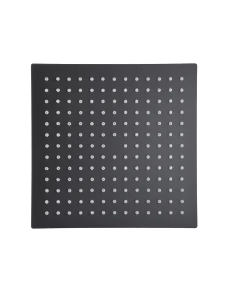 Лейка для тропического душа из нержавеющей стали Topaz TSQ-250-BL черный - 1