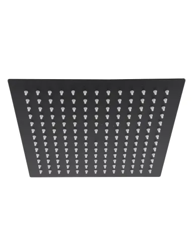 Лейка для тропического душа из нержавеющей стали Topaz TSQ-250-BL черный - 4