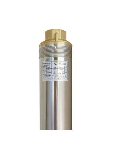 Відцентровий глибинний насос Optima 4SDm 3/20 1.5 кВт, пульт, кабель 75 метрів - 2