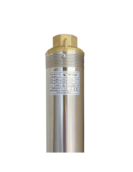 Відцентровий глибинний насос Optima 4SDm 3/20 1.5 кВт, пульт, кабель 75 метрів - 2