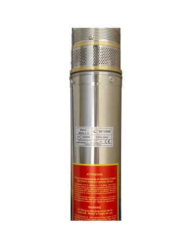 Відцентровий глибинний насос Optima 4SDm 3/20 1.5 кВт, пульт, кабель 75 метрів - 3