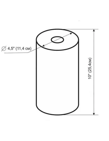 Картридж шнурковый Bio+ Systems PPW-10L-LN 20 мкм для колб BigBlue 10 дюймов - 3