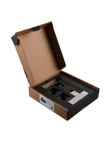 Кран полуоборотный угловой Solomon Lux 1/2 8888 Cube Chrom, 2 шт - 8