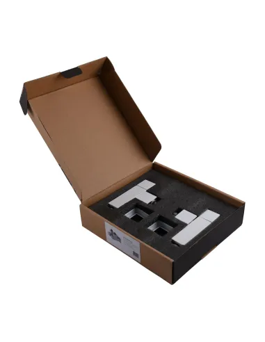 Кран полуоборотный угловой Solomon Lux 1/2 8888 Cube White, 2 шт - 6