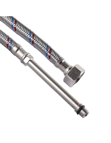 Шланг для смесителя Solomon HY6201 М10х1/2 дюйма 0.8 метра - 1