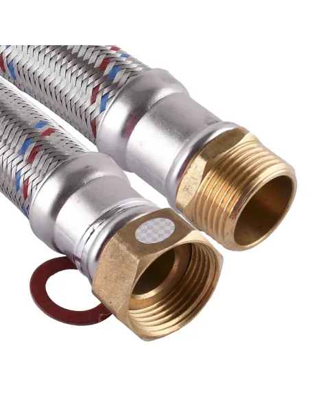 Антивібраційний прямий шланг Solomon HS3001, 1 м - 1