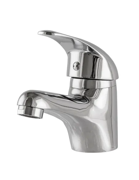 Смеситель для раковины в ванной Ecomix Energo E-GEZ-101-WH хром - 1