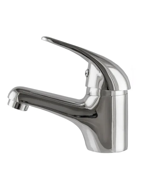 Змішувач для умивальника Ecomix Elit EM-101 WH-T, силумін, хром - 1