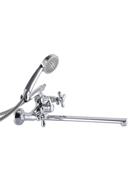 Смеситель для ванны с длинным изливом Domino DBF-229-35F-Sharm хром - 2