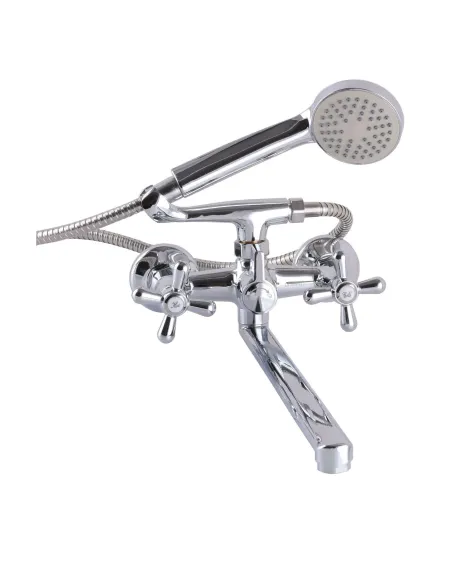 Смеситель для ванны с длинным изливом Domino DBF-229-35F-Sharm хром - 3