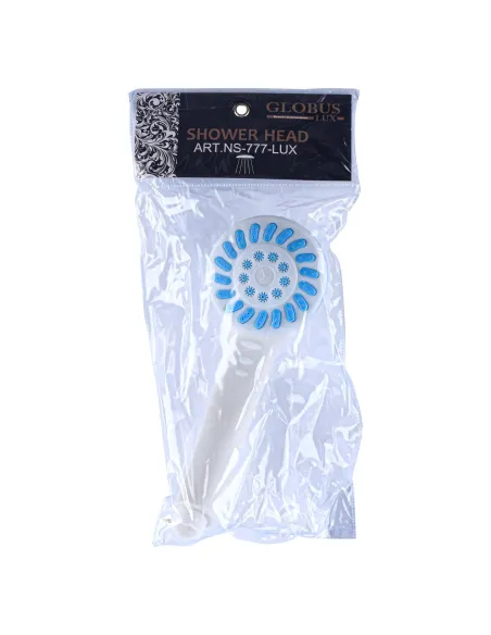 Лійка для душу Globus Lux NS-777-P, пластик, білий - 1